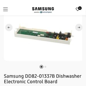 Samsung DD82-01337B Control Board